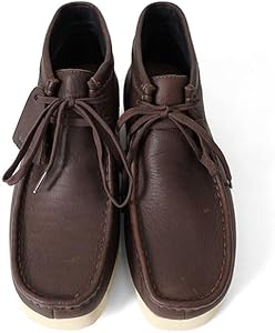 新品　未使用　クラークス　ワラビー　茶　ブラウン 26172074]【替え紐あり】[国内正規販売店]Clarks(クラークス